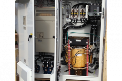 Yaskawa Drive and Hexaformer Transformer in a NEMA 3R Cabinet. A Leading Solution in Harmonic Mitigation