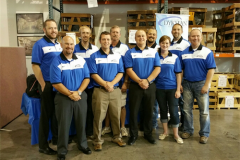 The Dykman Crew ready for the 2015 SLC open house